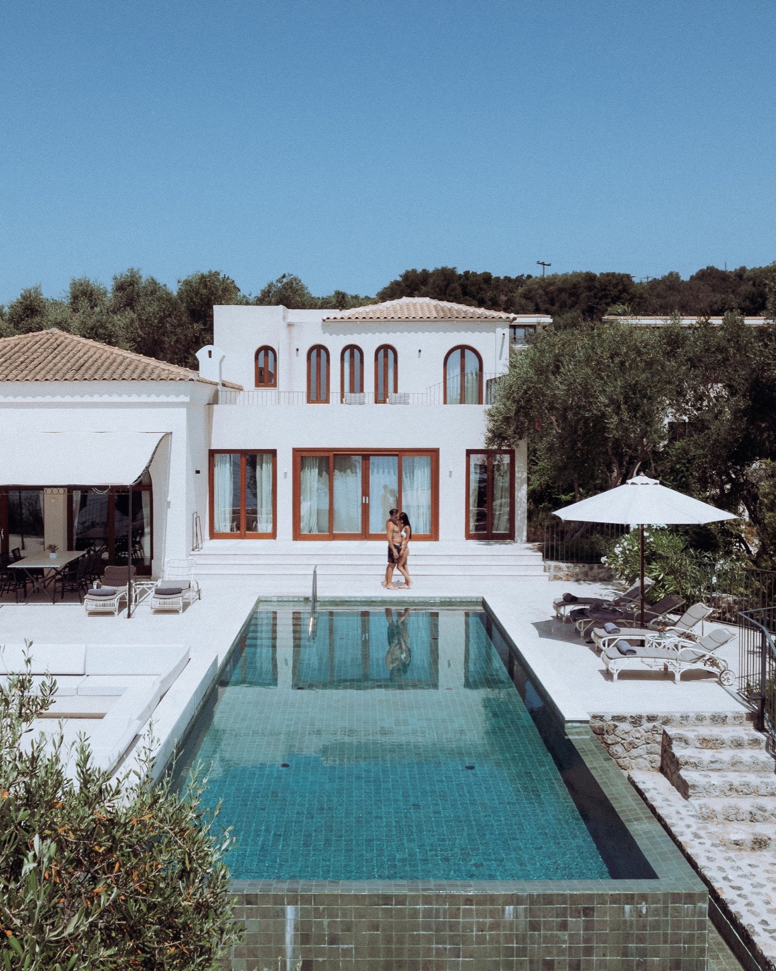 Private villa, pool and olive grove