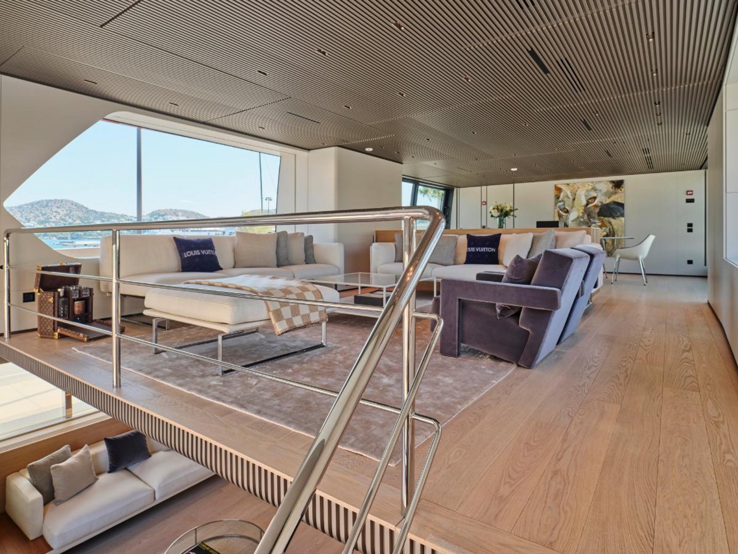 Dining area onboard BESTIA